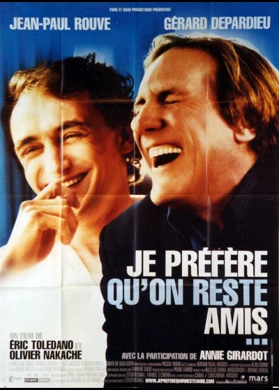 JE PREFERE QU'ON RESTE AMIS movie poster