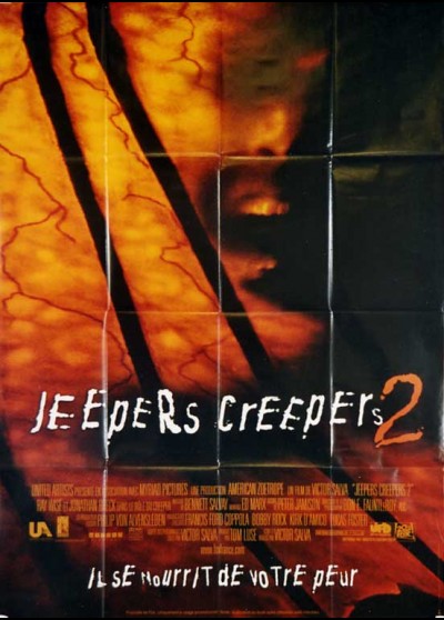 JEEPERS CREEPERS 2 movie poster