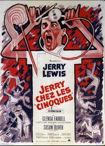 affiche du film JERRY CHEZ LES CINOQUES