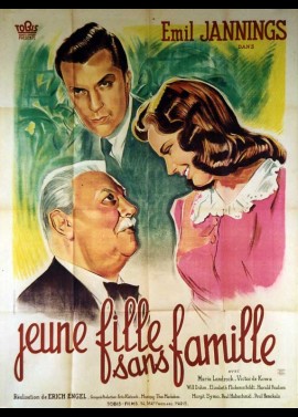 affiche du film JEUNE FILLE SANS FAMILLE