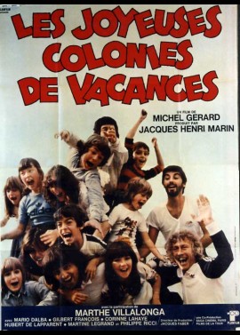 affiche du film JOYEUSES COLONIES DE VACANCES (LES)