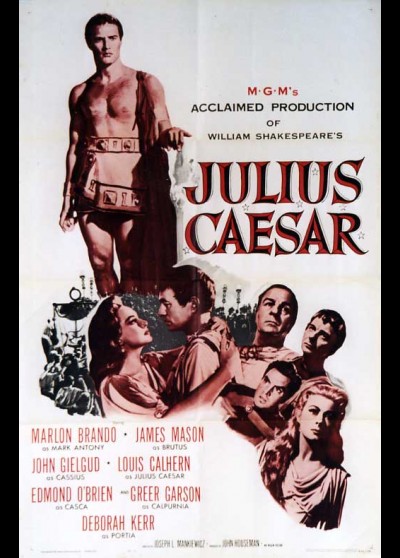 JULIUS CAESAR movie poster