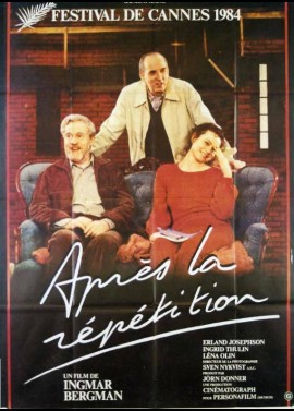 affiche du film APRES LA REPETITION