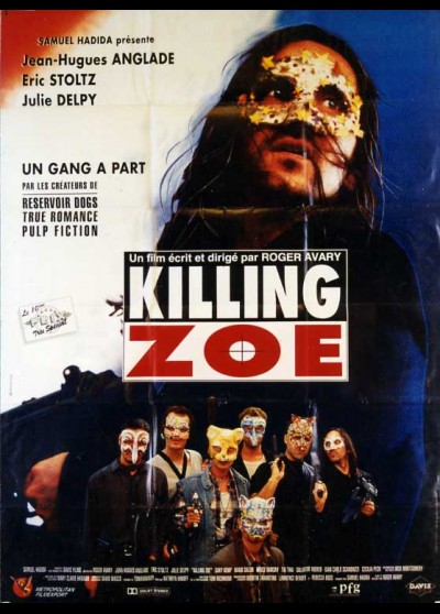 KILLING ZOE movie poster