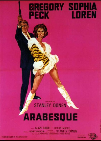 ARABESQUE movie poster