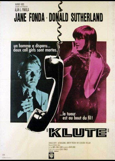 KLUTE movie poster