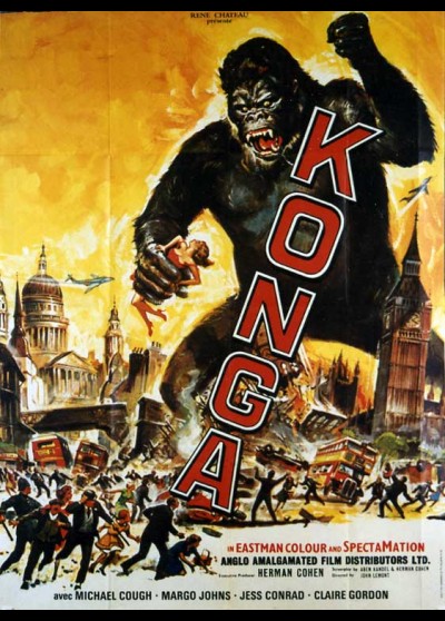 KONGA movie poster