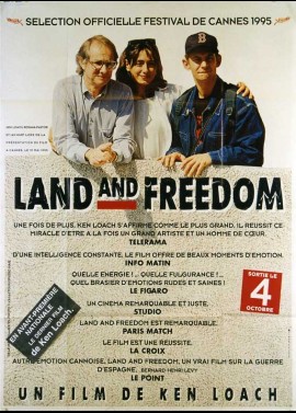 LAND AND FREEDOM movie poster