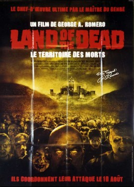 affiche du film LAND OF THE DEAD LE TERRITOIRE DES MORTS