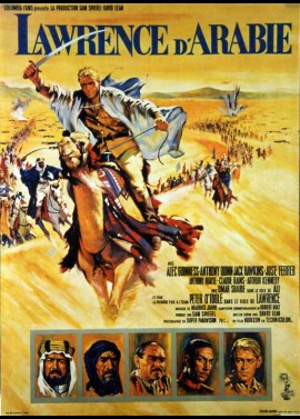 affiche du film LAWRENCE D'ARABIE