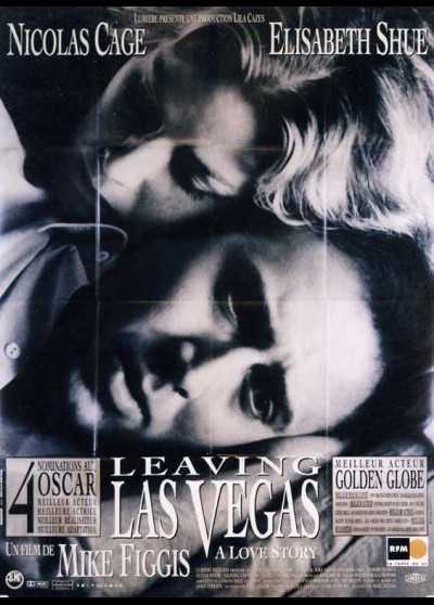 LEAVING LAS VEGAS movie poster