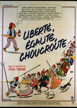 affiche du film LIBERTE EGALITE CHOUCROUTE