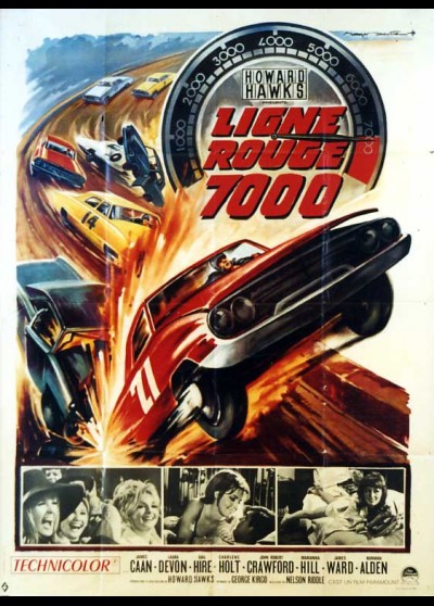 affiche du film LIGNE ROUGE 7000