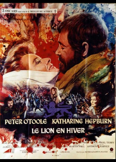 LION IN WINTER (THE) movie poster