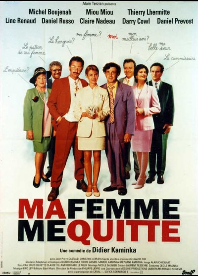 MA FEMME ME QUITTE movie poster