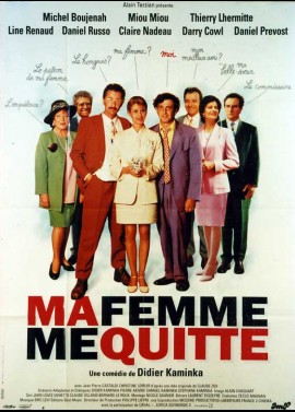 affiche du film MA FEMME ME QUITTE