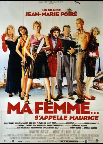 affiche du film MA FEMME S'APPELLE MAURICE