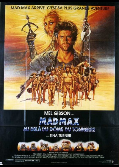 affiche du film MAD MAX AU DELA DU DOME DU TONNERRE