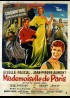 MADEMOISELLE DE PARIS movie poster