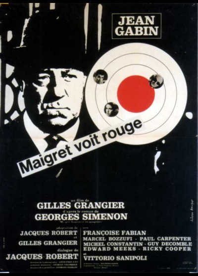 MAIGRET VOIT ROUGE movie poster