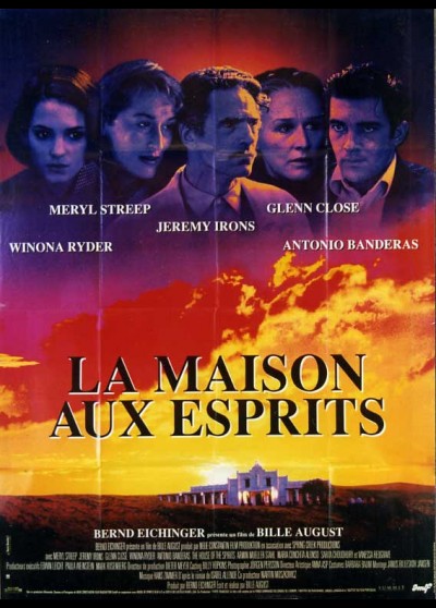 HOUSE OF THE SPIRITS (THE) movie poster