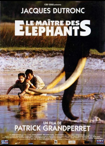 affiche du film MAITRE DES ELEPHANTS (LE)