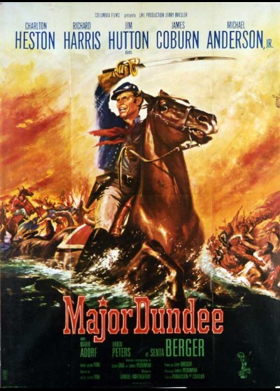 affiche du film MAJOR DUNDEE