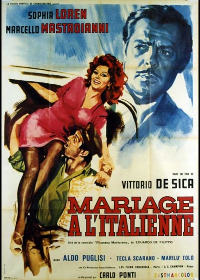 affiche du film MARIAGE A L'ITALIENNE