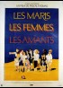 affiche du film MARIS LES FEMMES LES AMANTS (LES)