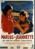 affiche du film MARIUS ET JEANNETTE