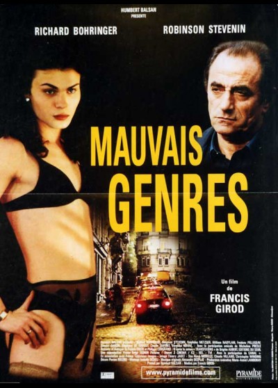 affiche du film MAUVAIS GENRES