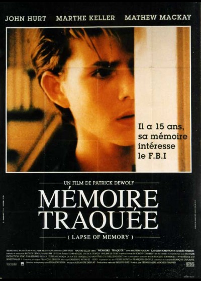 affiche du film MEMOIRE TRAQUEE