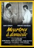 MEURTRES A DOMICILE movie poster