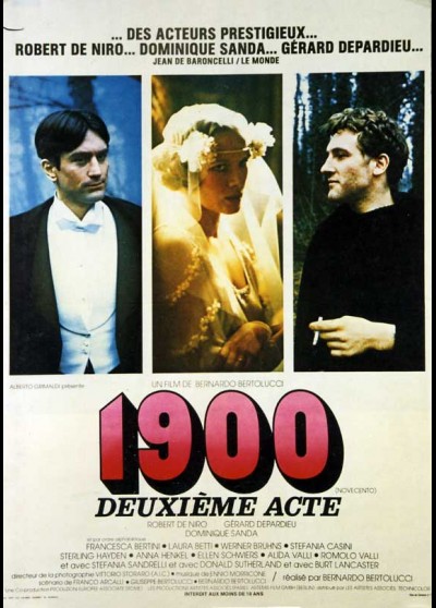 affiche du film MILLE NEUF CENTS DEUXIEME ACTE