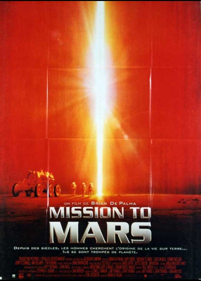 MISSION TO MARS movie poster