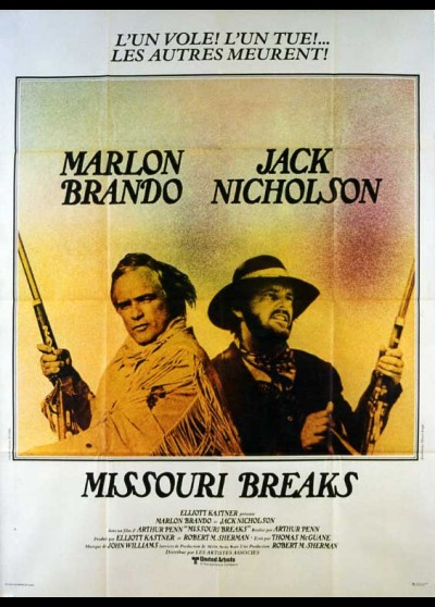 MISSOURI BREAKS (THE) movie poster