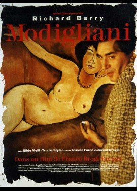 MODIGLIANI movie poster