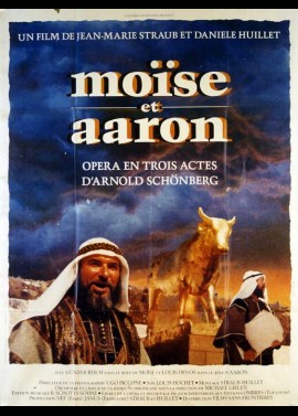 affiche du film MOISE ET AARON