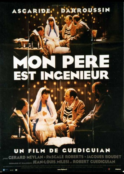 affiche du film MON PERE EST INGENIEUR