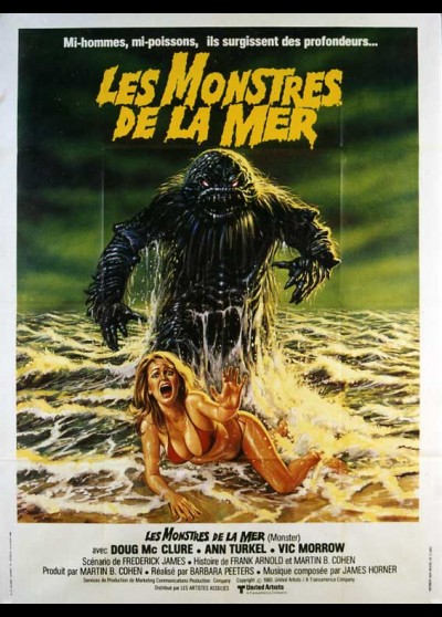 affiche du film MONSTRES DE LA MER (LES)