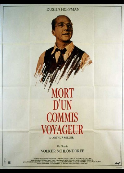 affiche du film MORT D'UN COMMIS VOYAGEUR (LA)