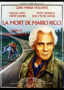 affiche du film MORT DE MARIO RICCI (LA)