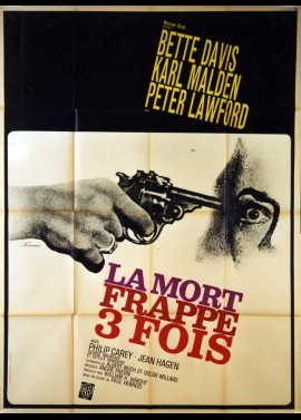 affiche du film MORT FRAPPE TROIS FOIS (LA)