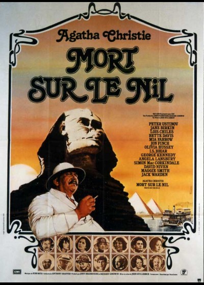 DEATH ON THE NILE movie poster