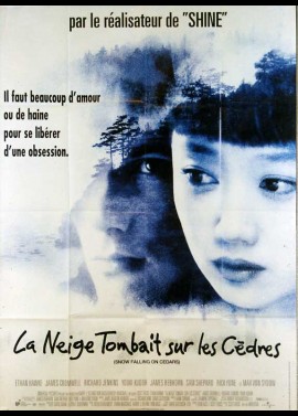 affiche du film NEIGE TOMBAIT SUR LES CEDRES (LA)