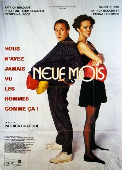 affiche du film NEUF MOIS