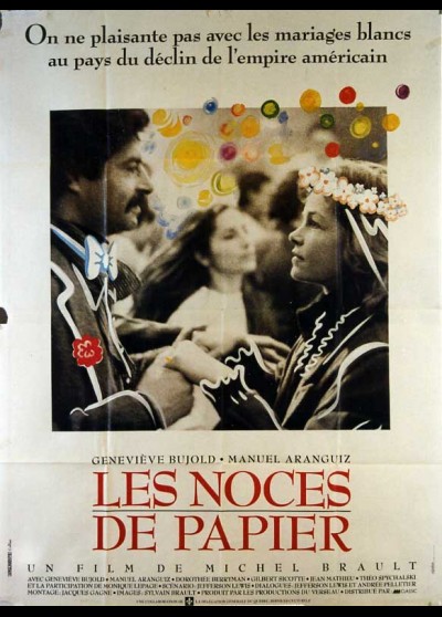 NOCES DE PAPIER (LES) movie poster