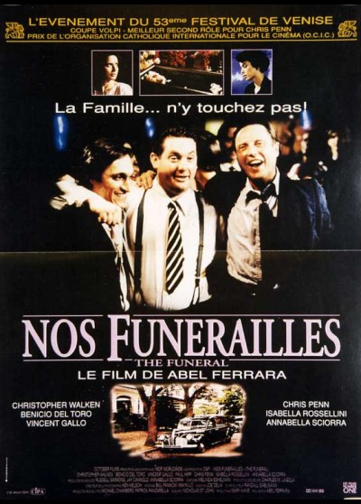 affiche du film NOS FUNERAILLES