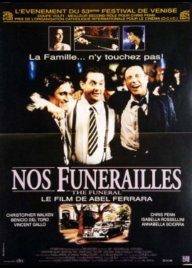 affiche du film NOS FUNERAILLES