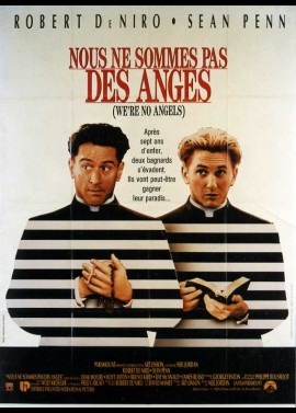 affiche du film NOUS NE SOMMES PAS DES ANGES